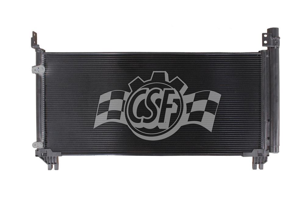 CSF RADIATOR - Aluminum Parallel Flow A/C Condenser - CSF - 10800