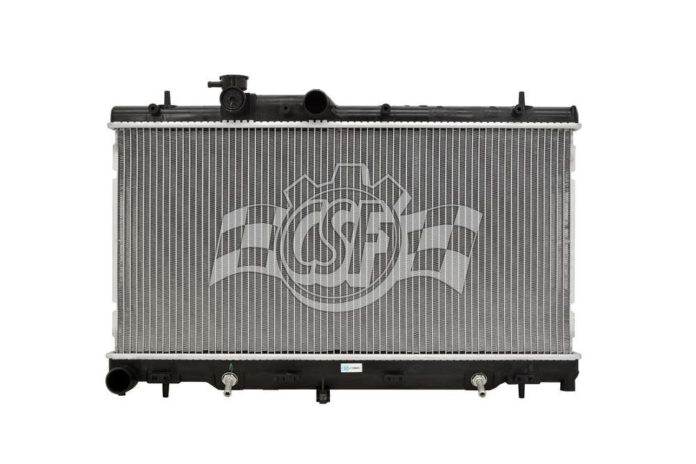 CSF RADIATOR - 1 Row Plastic Tank Aluminum Core Radiator - CSF 3100