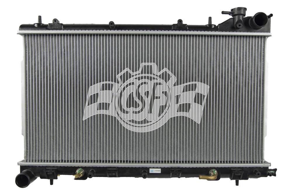 CSF RADIATOR - 1 Row Plastic Tank Aluminum Core Radiator - CSF 3388