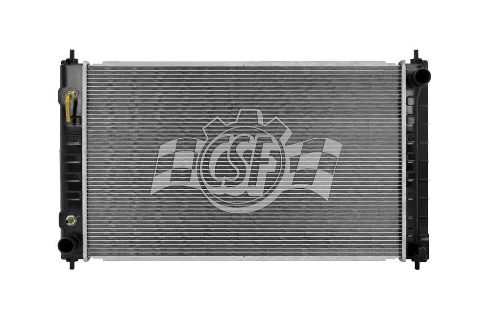 CSF RADIATOR - 1 Row Plastic Tank Aluminum Core Radiator - CSF 3433