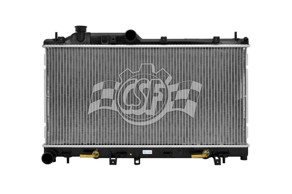 CSF RADIATOR - 1 Row Plastic Tank Aluminum Core Radiator - CSF 3515