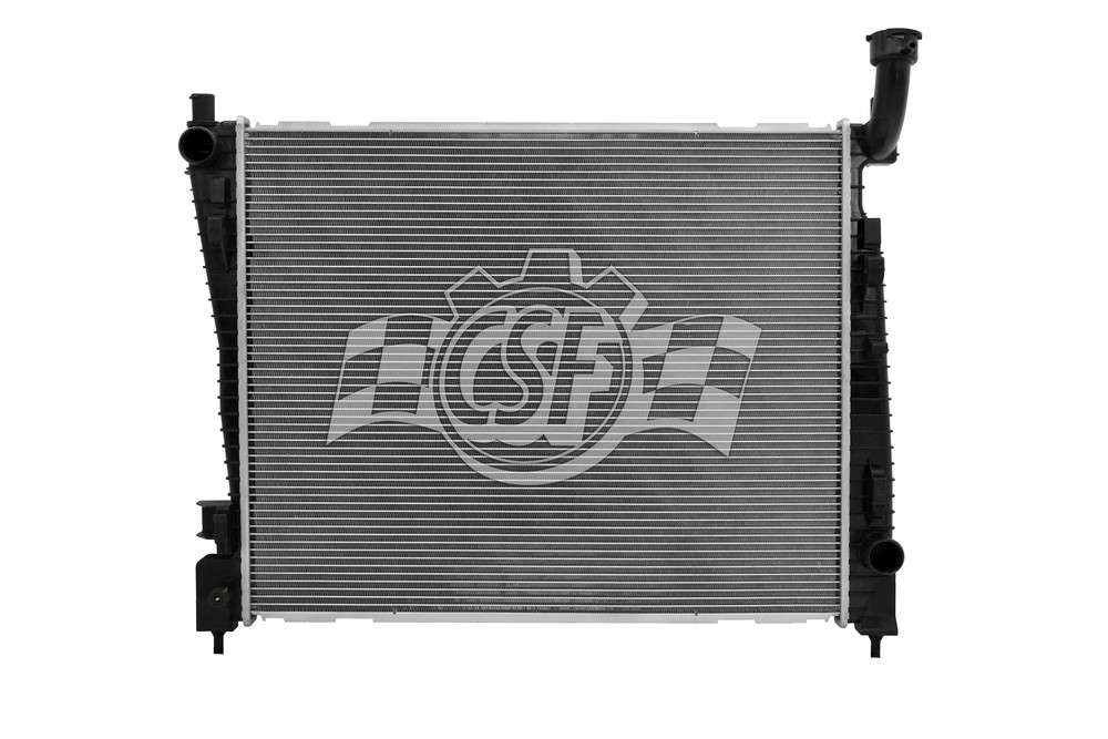CSF RADIATOR - 1 Row Plastic Tank Aluminum Core Radiator - CSF 3544