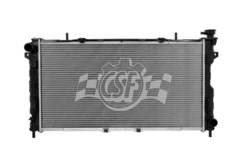 CSF RADIATOR - 1 Row Plastic Tank Aluminum Core Radiator - CSF 3631