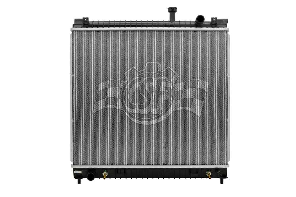 CSF RADIATOR - 1 Row Plastic Tank Aluminum Core Radiator - CSF 3693
