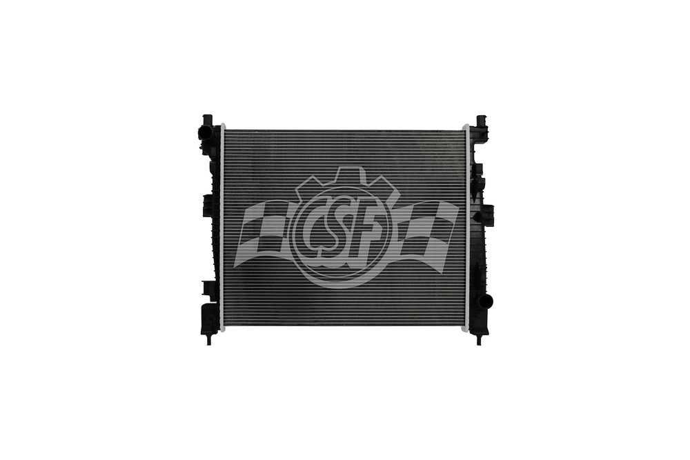 CSF RADIATOR - 1 Row Plastic Tank Aluminum Core Radiator - CSF 3819