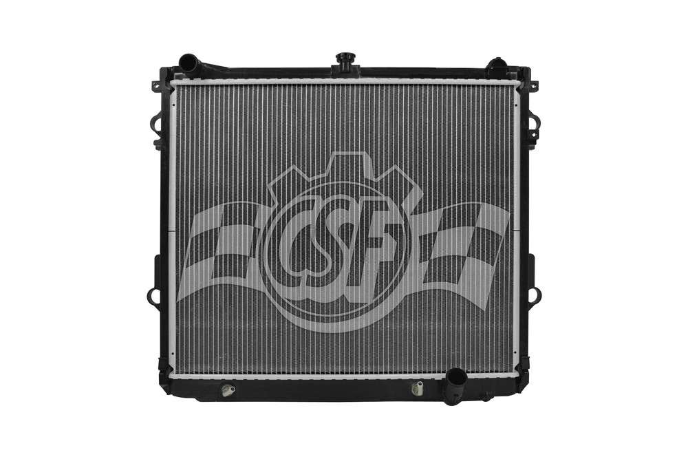 CSF RADIATOR - 2 Row Plastic Tank Aluminum Core Radiator - CSF 3821