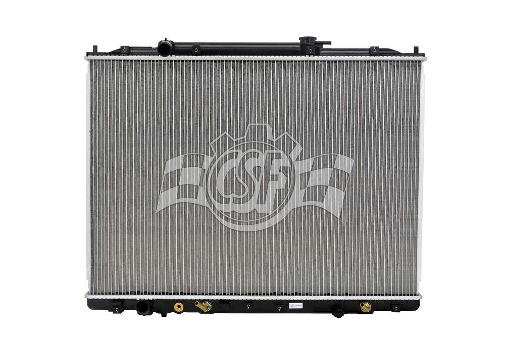 CSF RADIATOR - 1 Row Plastic Tank Aluminum Core Radiator - CSF 3402