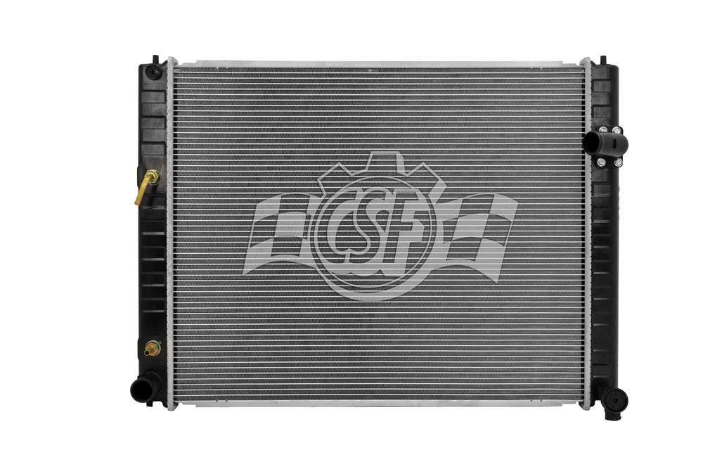 CSF RADIATOR - 1 Row Plastic Tank Aluminum Core Radiator - CSF 3403