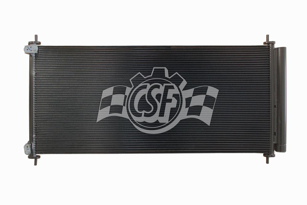 CSF RADIATOR - Aluminum Parallel Flow A/C Condenser - CSF - 10802