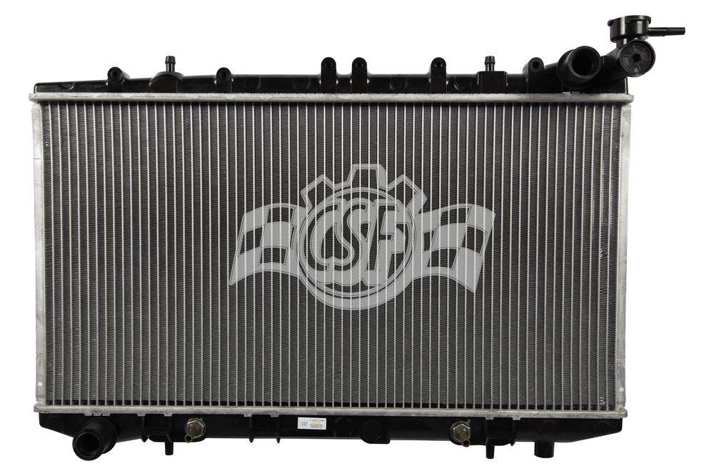 CSF RADIATOR - 1 Row Plastic Tank Aluminum Core Radiator - CSF - 2456