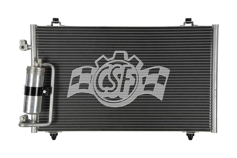 CSF RADIATOR - Aluminum Parallel Flow A/C Condenser - CSF - 10636