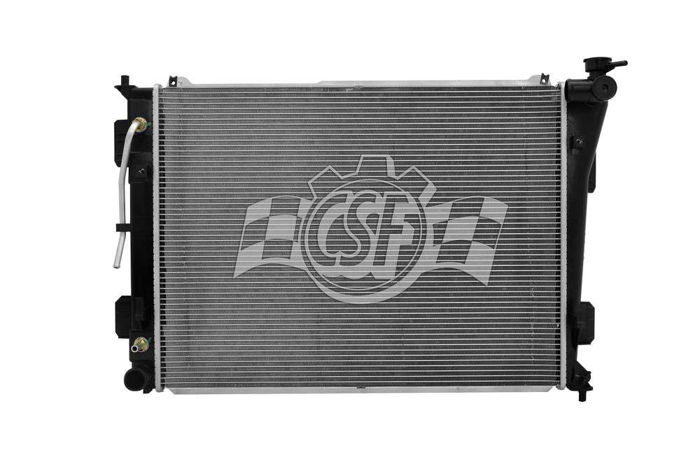 CSF RADIATOR - 1 Row Plastic Tank Aluminum Core Radiator - CSF 3640