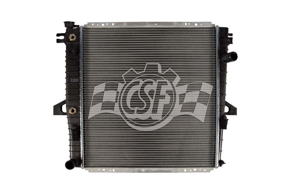 CSF RADIATOR - 2 Row Plastic Tank Aluminum Core Radiator - CSF - 3278