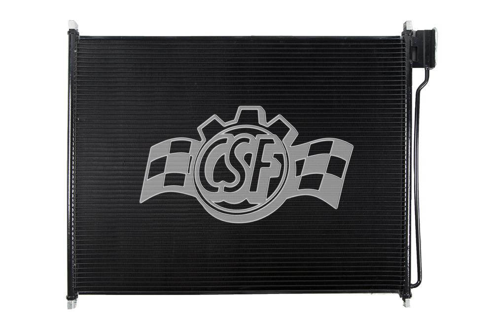 CSF RADIATOR - Aluminum Parallel Flow A/C Condenser - CSF - 10554