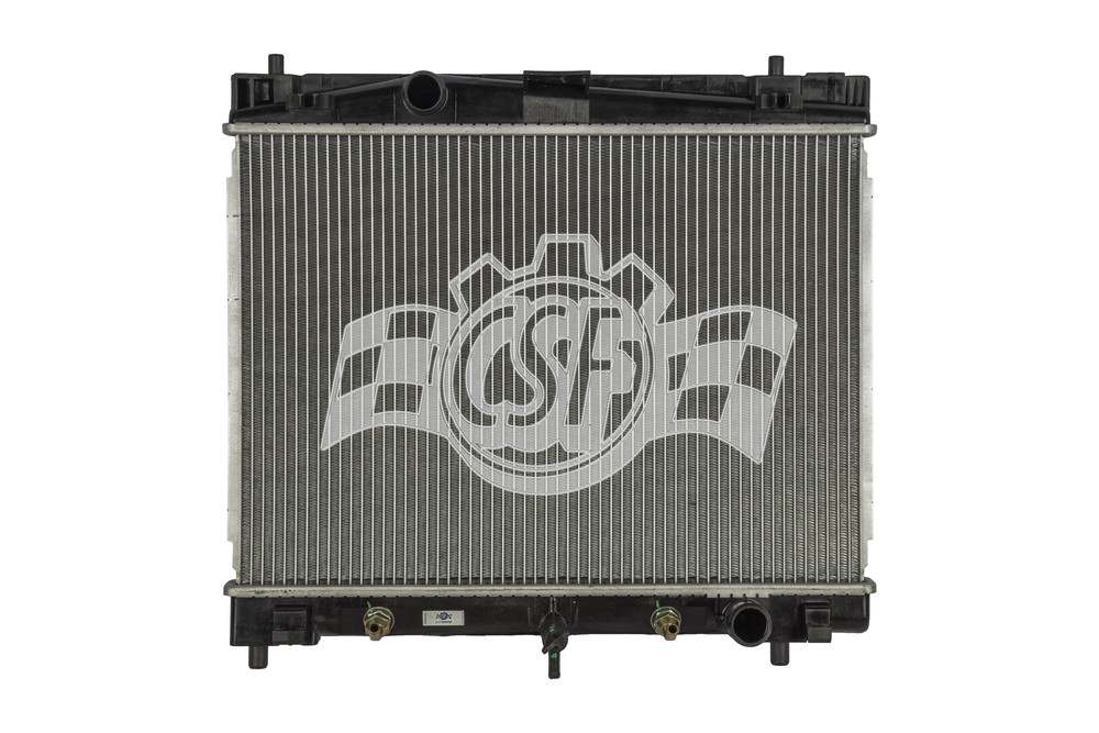 CSF RADIATOR - 1 Row Plastic Tank Aluminum Core Radiator - CSF - 3318