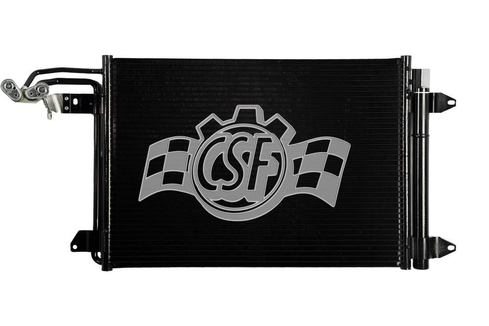 CSF RADIATOR - Aluminum Parallel Flow A/C Condenser - CSF - 10537