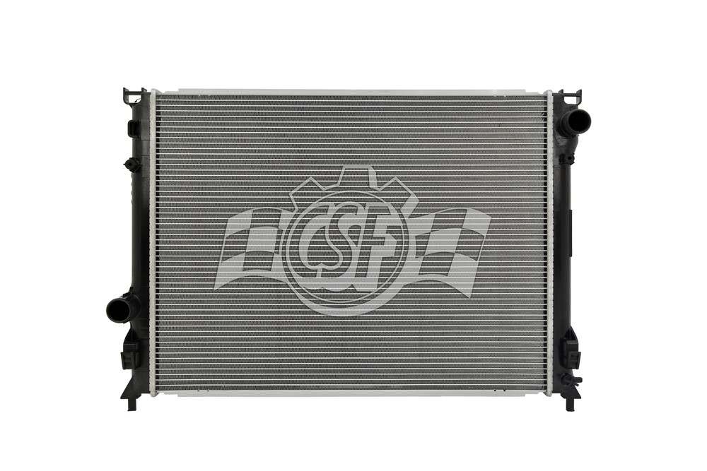CSF RADIATOR - 1 Row Plastic Tank Aluminum Core Radiator - CSF - 3525