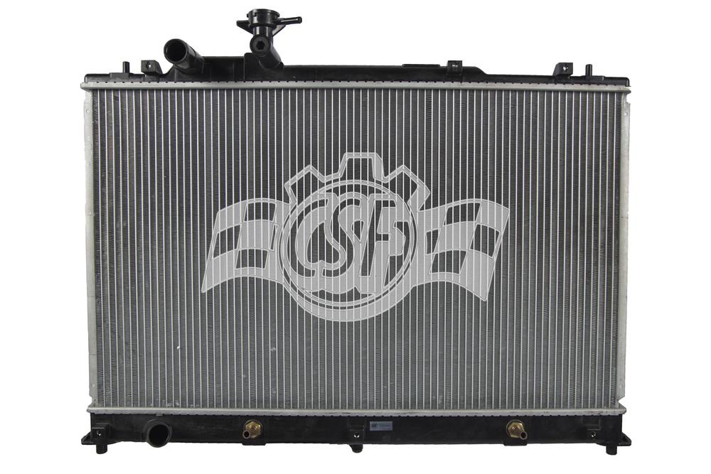 CSF RADIATOR - 1 Row Plastic Tank Aluminum Core Radiator - CSF - 3497