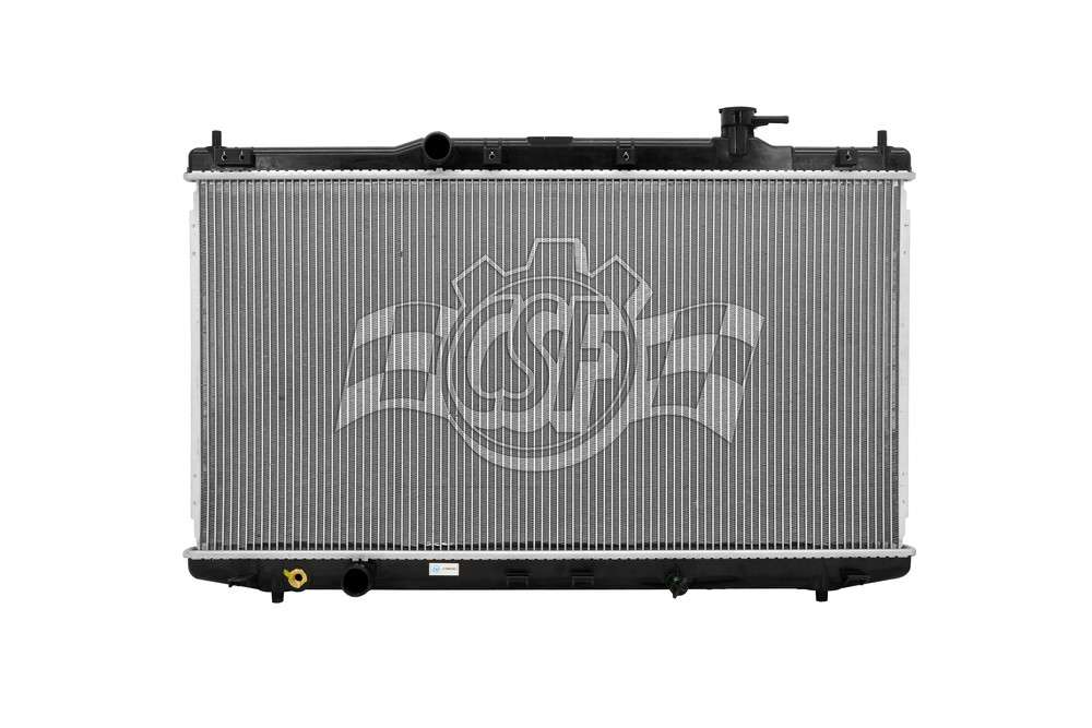 CSF RADIATOR - 1 Row Plastic Tank Aluminum Core Radiator - CSF 3605