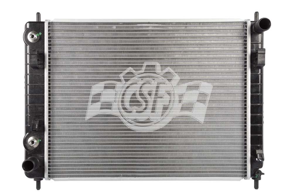 CSF RADIATOR - 1 Row Plastic Tank Aluminum Core Radiator - CSF 3261