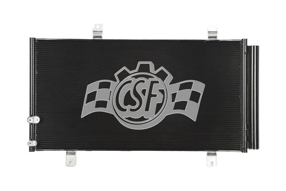 CSF RADIATOR - Aluminum Parallel Flow A/C Condenser - CSF - 10458