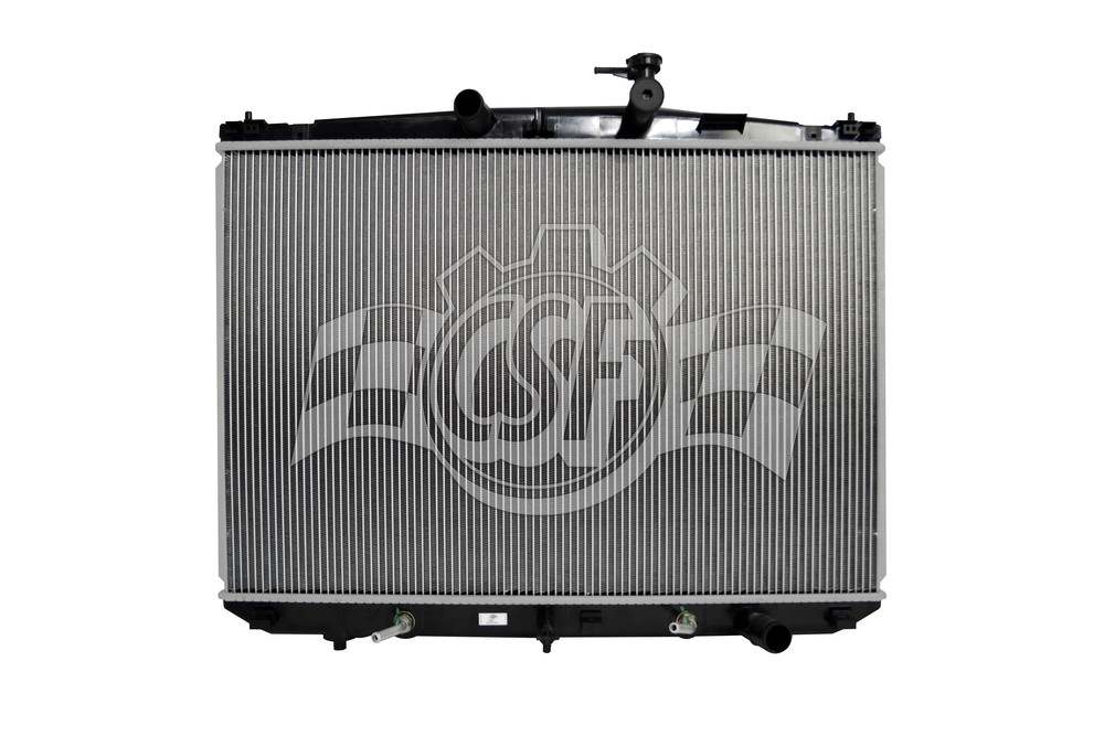 CSF RADIATOR - 1 Row Plastic Tank Aluminum Core Radiator - CSF 3827