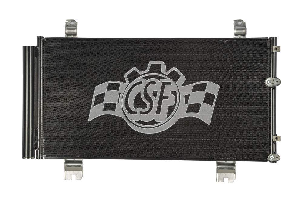CSF RADIATOR - Aluminum Parallel Flow A/C Condenser - CSF - 10500