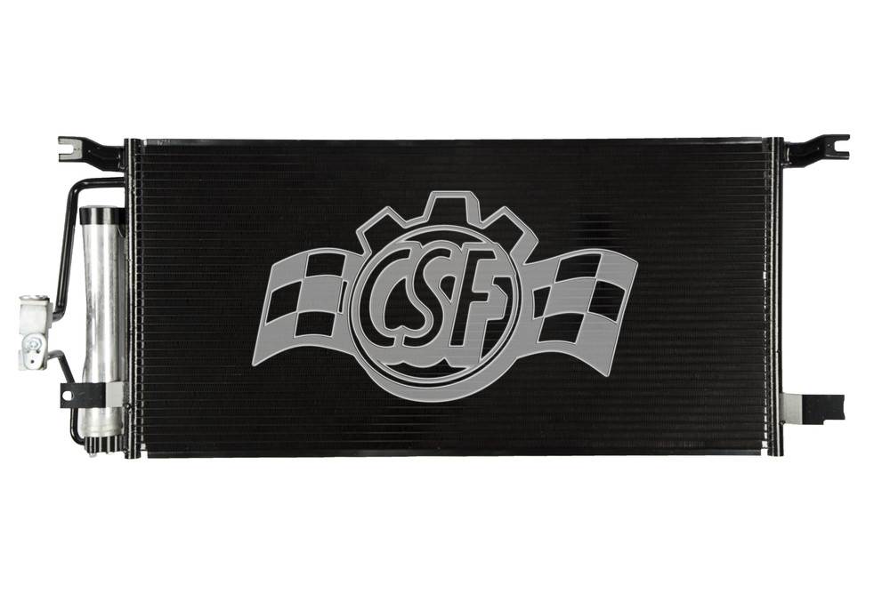 CSF RADIATOR - Aluminum Parallel Flow A/C Condenser - CSF - 10556