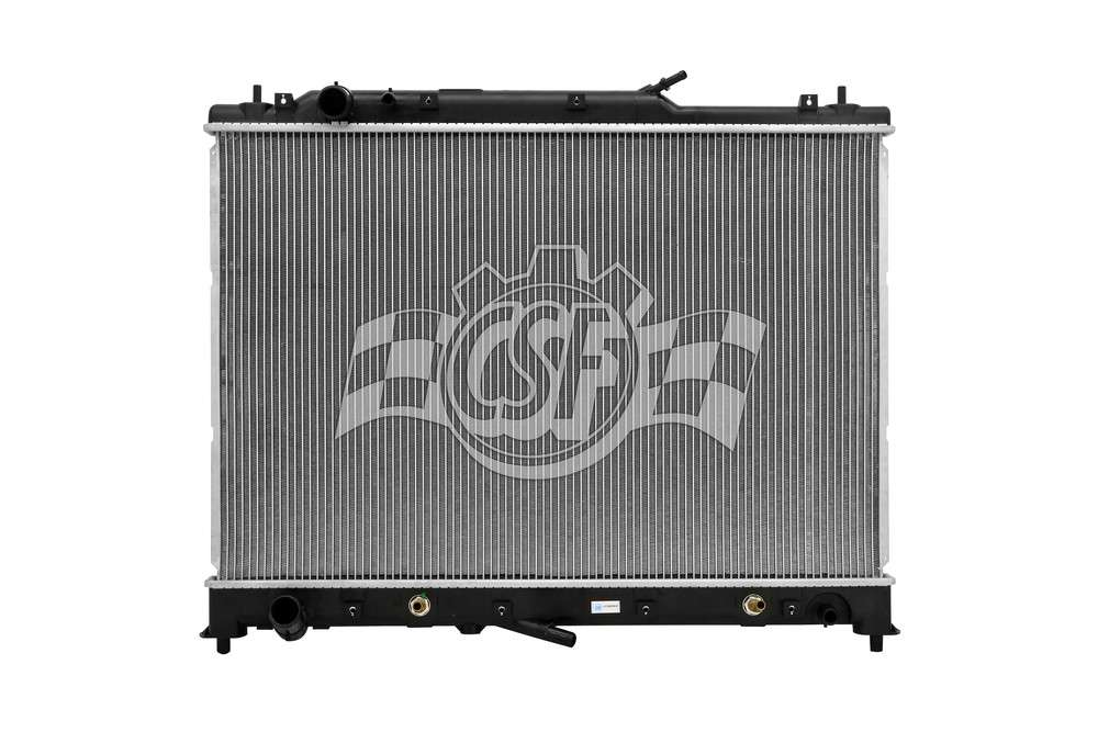CSF RADIATOR - 1 Row Plastic Tank Aluminum Core Radiator - CSF - 3344