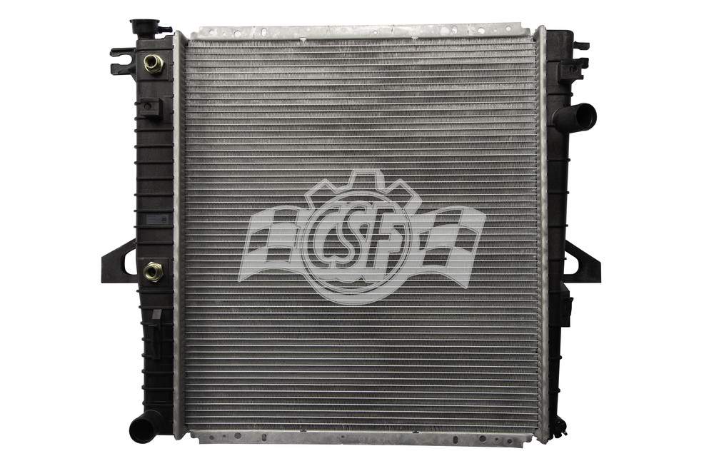 CSF RADIATOR - 1 Row Plastic Tank Aluminum Core Radiator - CSF - 3277