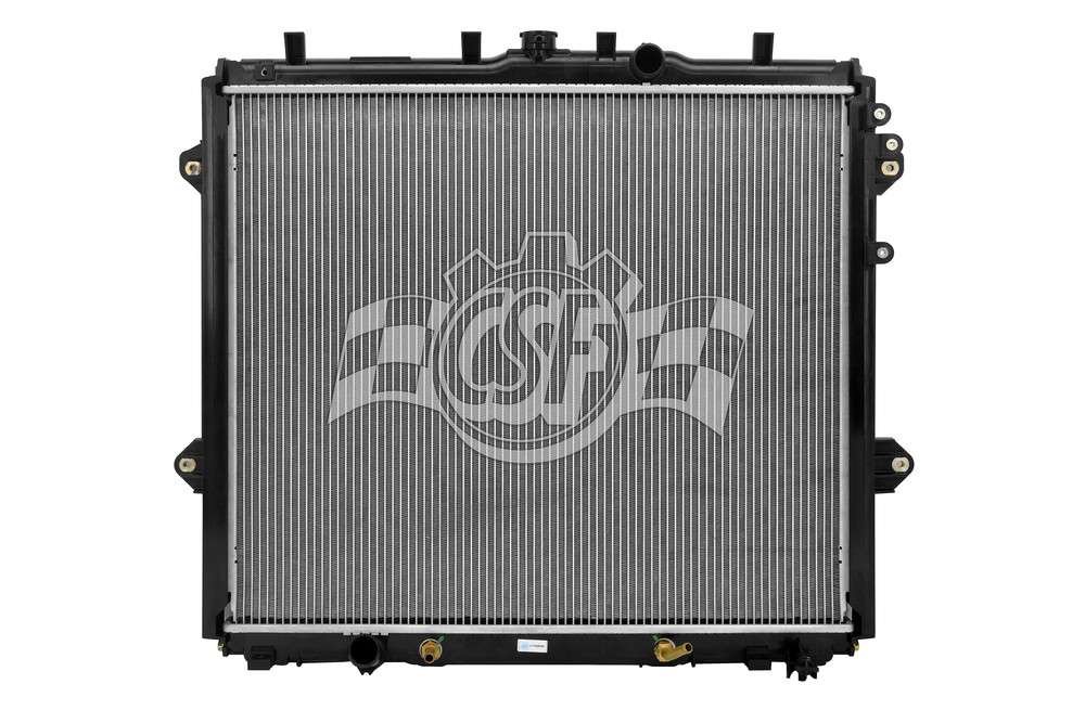 CSF RADIATOR - 1 Row Plastic Tank Aluminum Core Radiator - CSF 3698