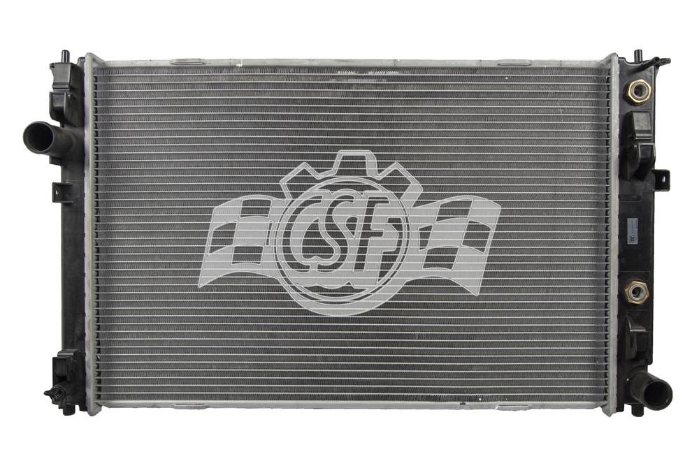 CSF RADIATOR - 1 Row Plastic Tank Aluminum Core Radiator - CSF 3421