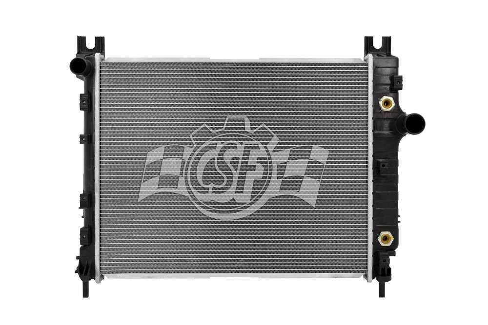 CSF RADIATOR - 1 Row Plastic Tank Aluminum Core Radiator - CSF 3516