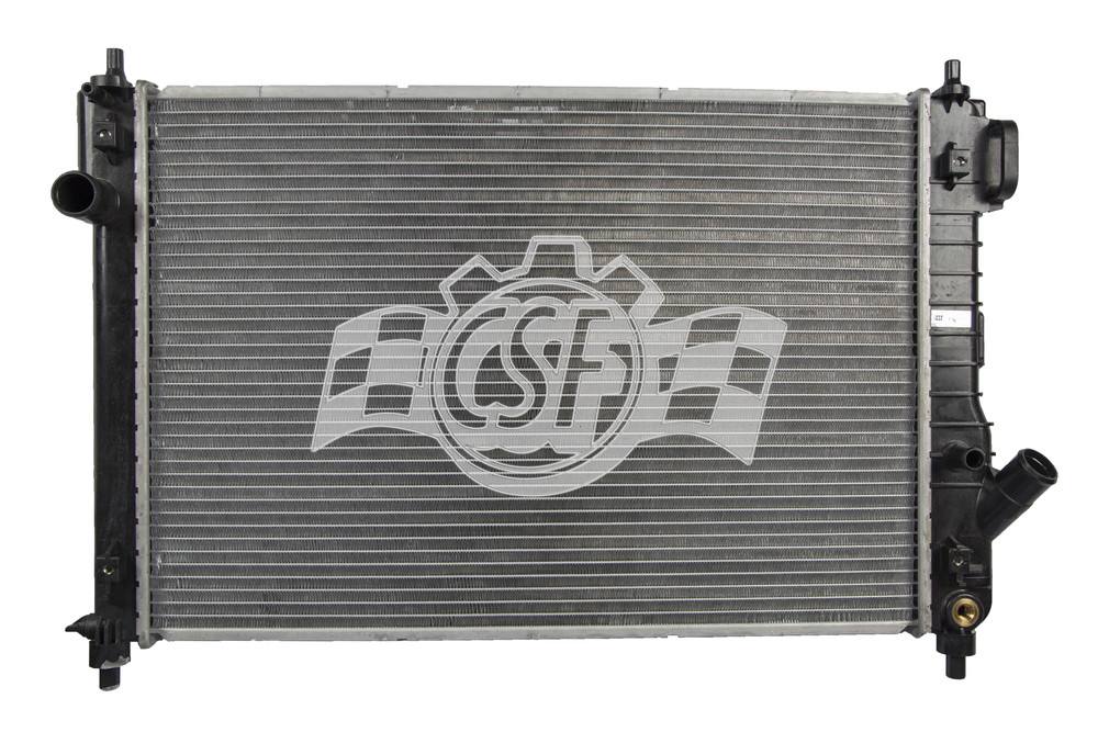 CSF RADIATOR - 1 Row Plastic Tank Aluminum Core Radiator - CSF - 3479