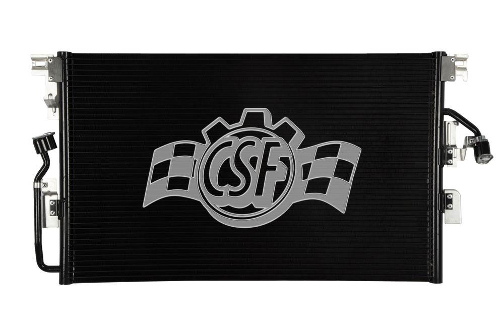 CSF RADIATOR - Aluminum Parallel Flow A/C Condenser - CSF - 10546