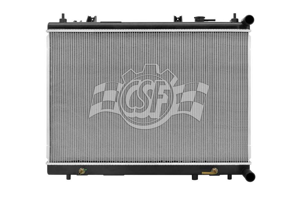 CSF RADIATOR - 1 Row Plastic Tank Aluminum Core Radiator - CSF 3680