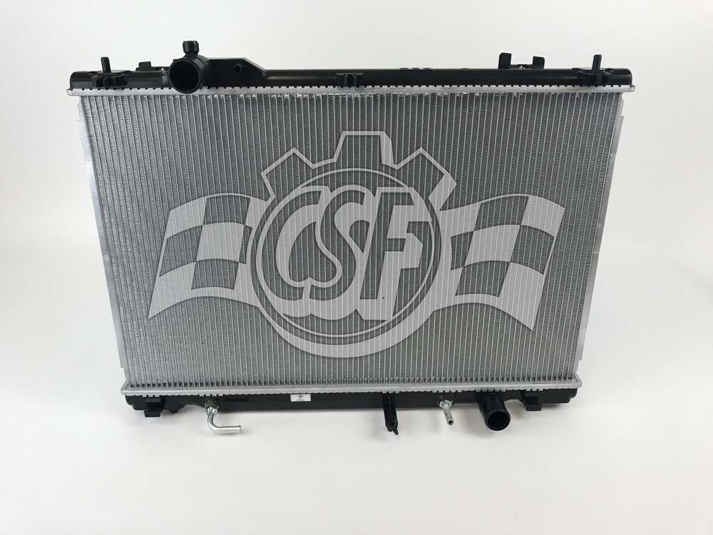 CSF RADIATOR - 1 Row Plastic Tank Aluminum Core Radiator - CSF 3386
