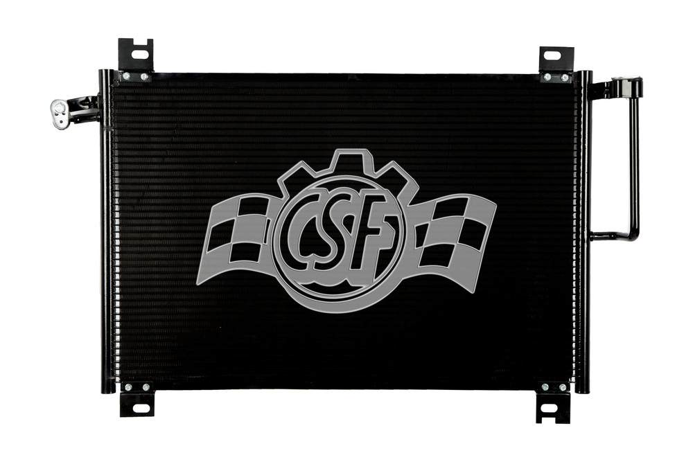 CSF RADIATOR - Aluminum Parallel Flow A/C Condenser - CSF - 10566