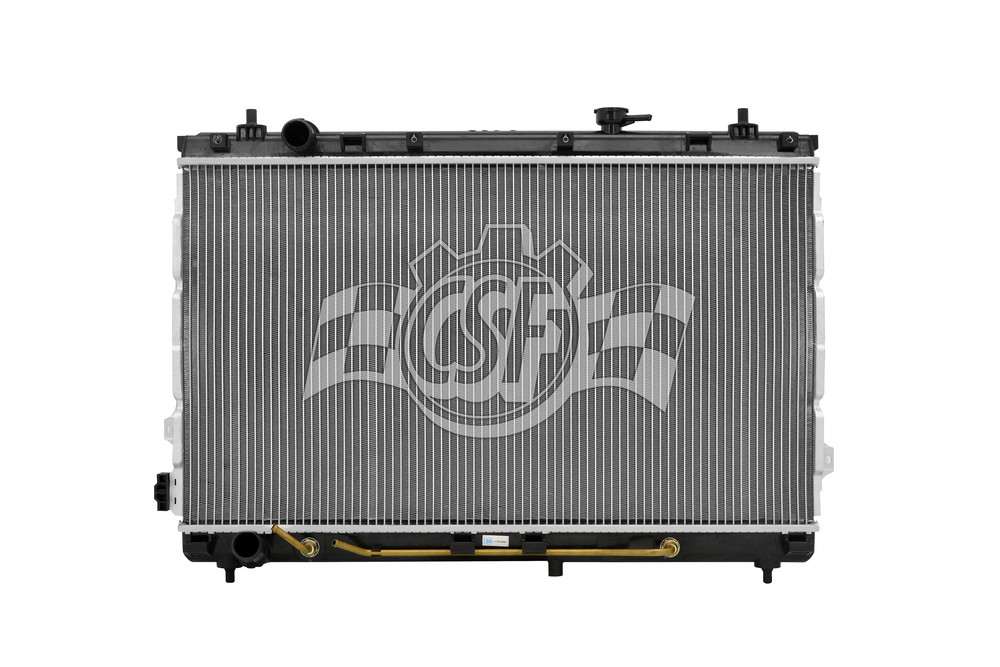 CSF RADIATOR - 1 Row Plastic Tank Aluminum Core Radiator - CSF 3409