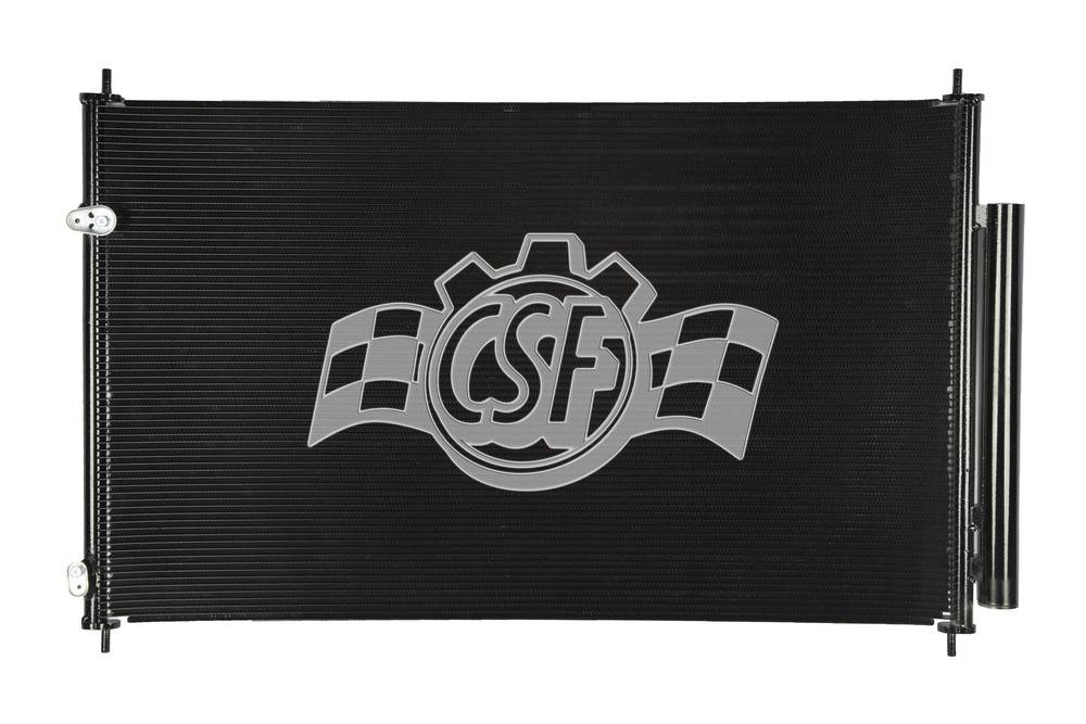 CSF RADIATOR - Aluminum Parallel Flow A/C Condenser - CSF - 10450