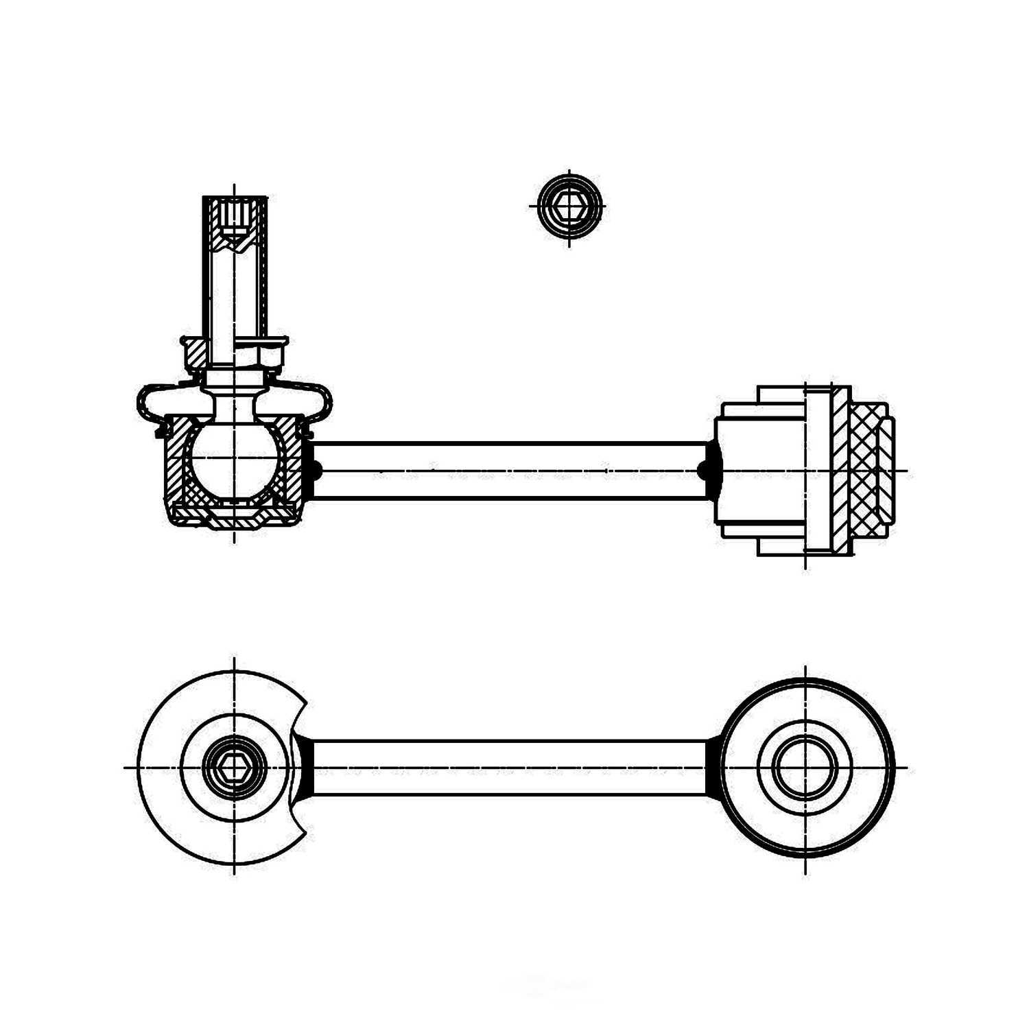 CTR CL0686 — Biellette de barre stabilisatrice de suspension