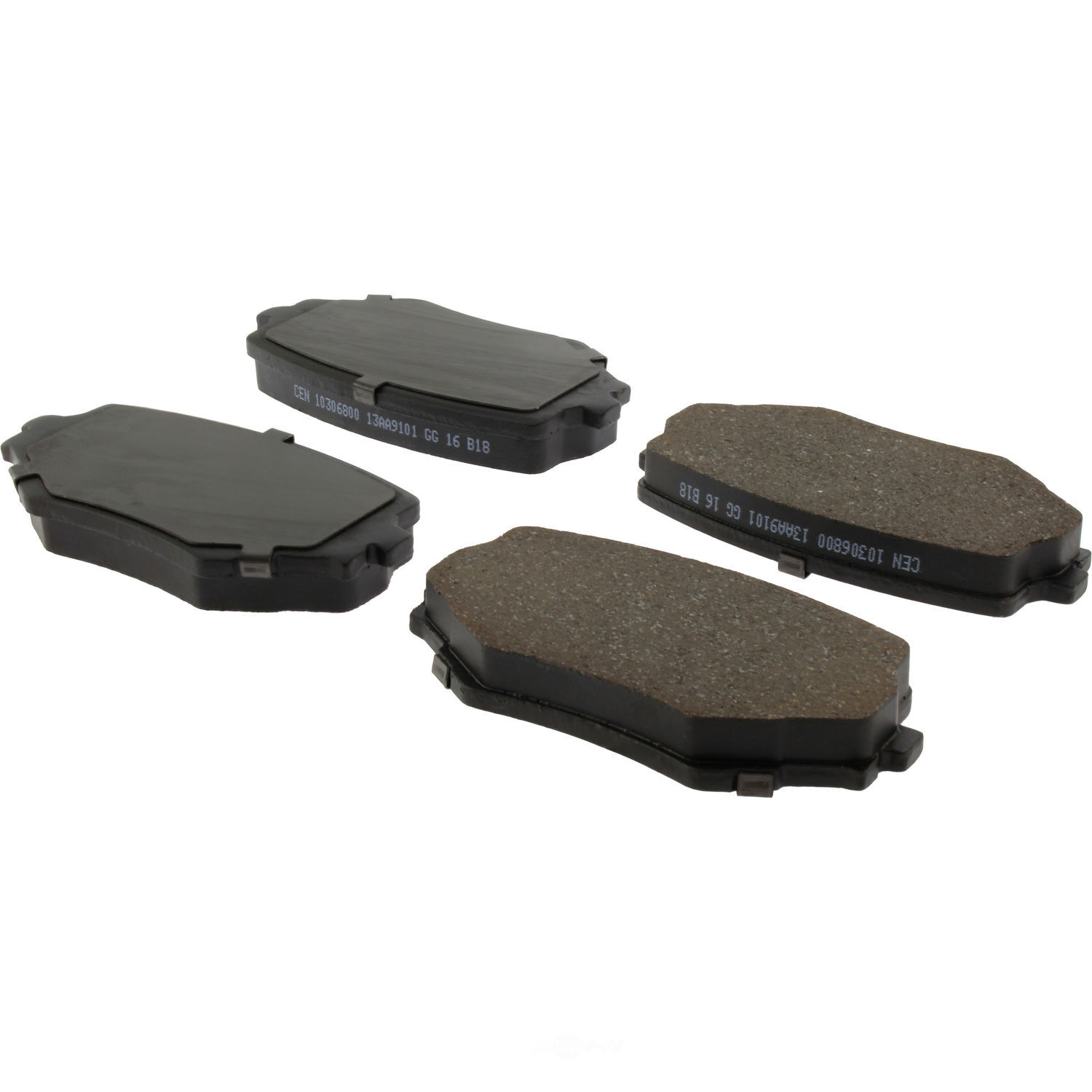 C-TEK BY CENTRIC - CTEK Ceramic Disc Brake Pad Sets (Front) - CTK 103.06800