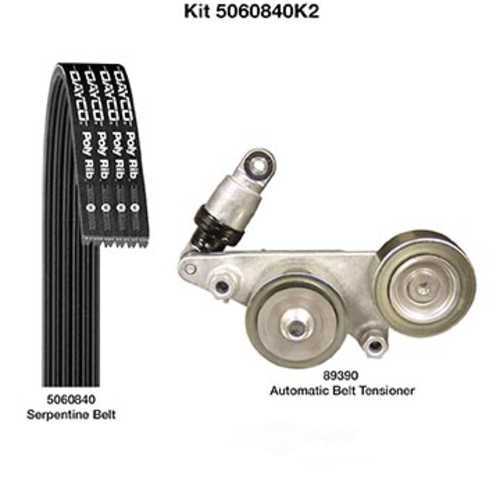 DAYCO PRODUCTS LLC - Serpentine Belt Drive Component Kit - DAY 5060840K2