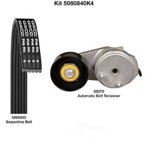 DAYCO PRODUCTS LLC - Serpentine Belt Drive Component Kit - DAY 5060840K4