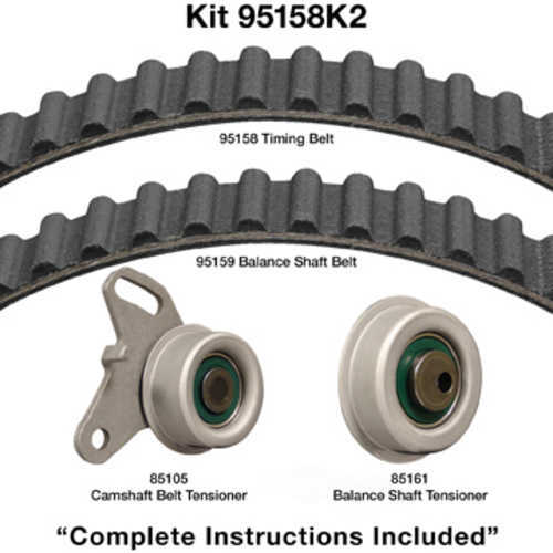 DAYCO PRODUCTS LLC - Engine Timing Belt Kit w/o Water Pump - DAY 95158K2