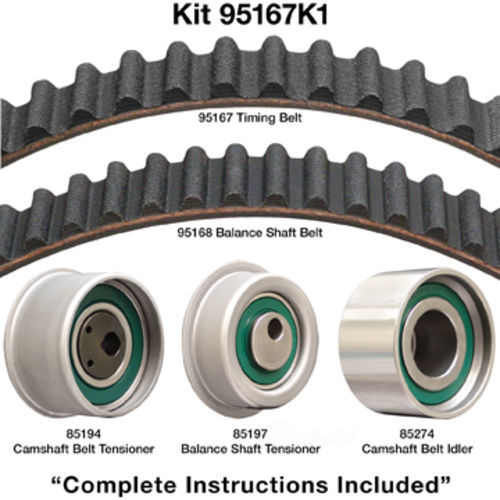 DAYCO PRODUCTS LLC - Engine Timing Belt Component Kit - DAY - 95167k1