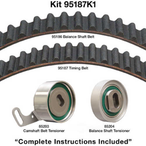 DAYCO PRODUCTS LLC - Engine Timing Belt Kit w/o Water Pump - DAY 95187K1