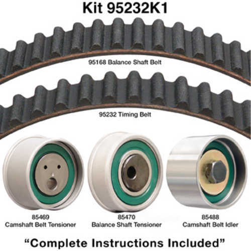 DAYCO PRODUCTS LLC - Engine Timing Belt Kit w/o Water Pump - DAY - 95232k1