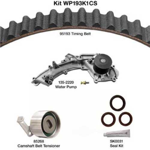 DAYCO PRODUCTS LLC - Engine Timing Belt Kit w/Water Pump & Seals - DAY WP193K1CS