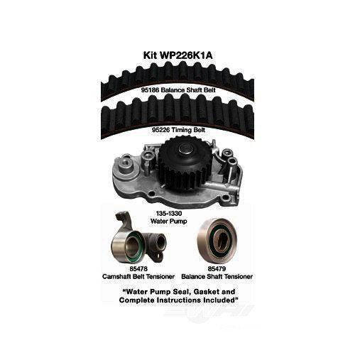 DAYCO PRODUCTS LLC - Engine Timing Belt Kit w/Water Pump - DAY - wp226k1a